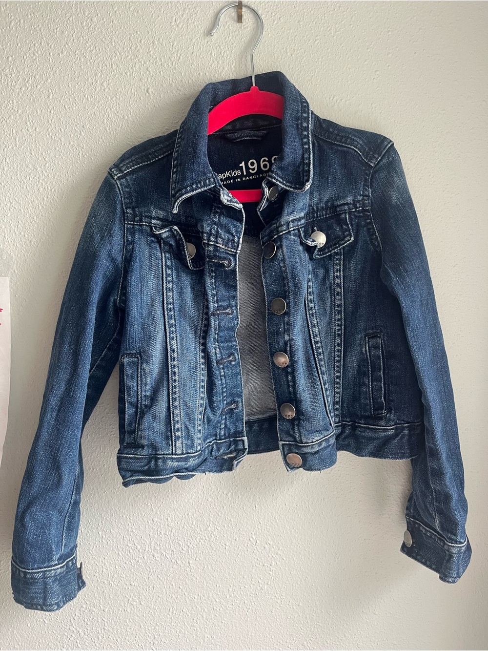 GAP Kids Dark Blue Denim Jean Jacket